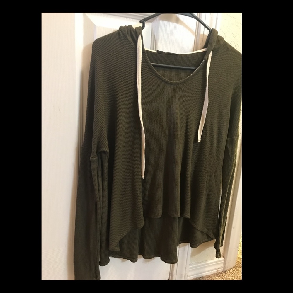 Cropped hoodie